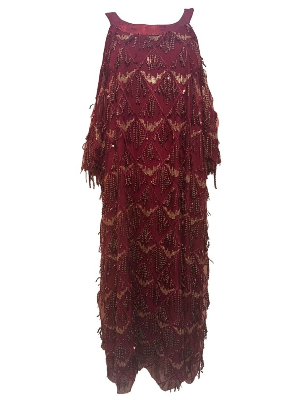NWT Ashley Stewart Cold Shoulder Embellished Dress 18/20